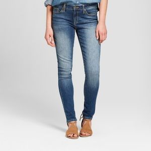 Universal thread mid ride skinny jeans